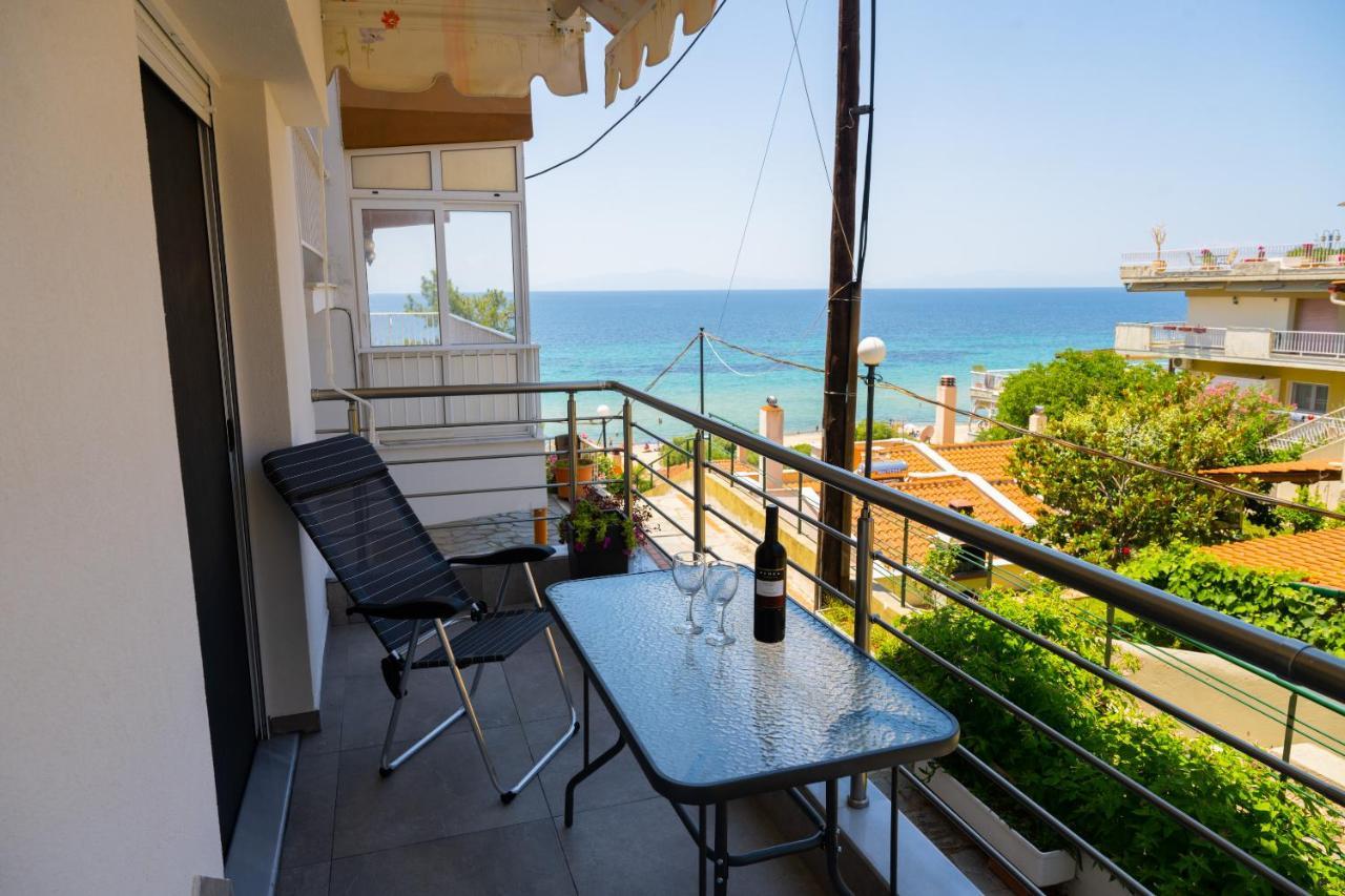 Zoe Seaview Apartment By Rentalspro - Nea Moudania Halkidiki Exteriér fotografie
