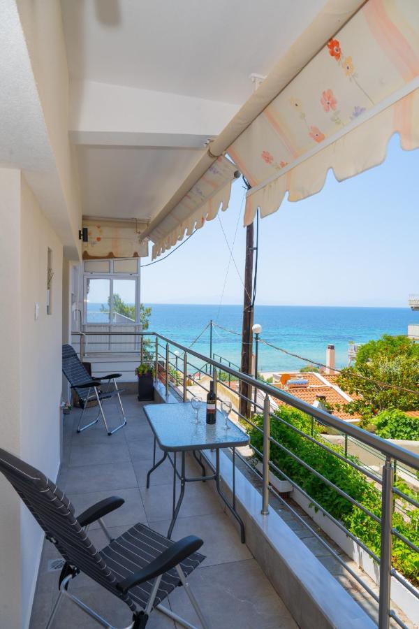 Zoe Seaview Apartment By Rentalspro - Nea Moudania Halkidiki Exteriér fotografie