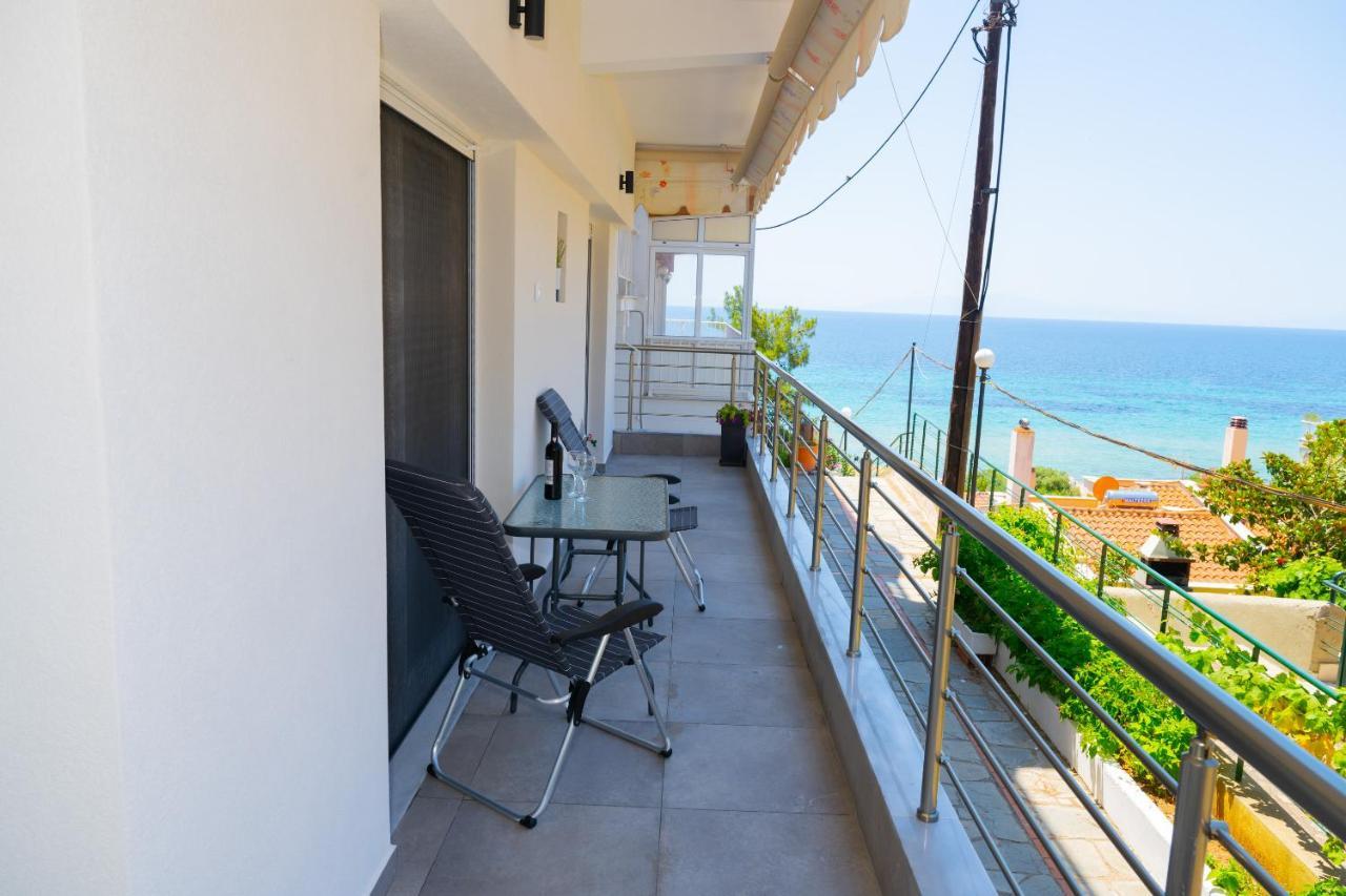 Zoe Seaview Apartment By Rentalspro - Nea Moudania Halkidiki Exteriér fotografie